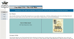 Desktop Screenshot of fanmanusa.com